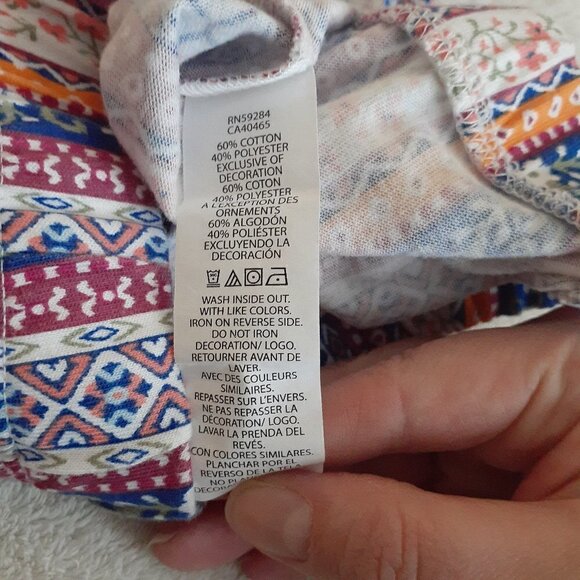 Children's Place Girl's Size M (7/8) 3 Pack of Pull on Boho Floral Shorts - Picture 8 of 13